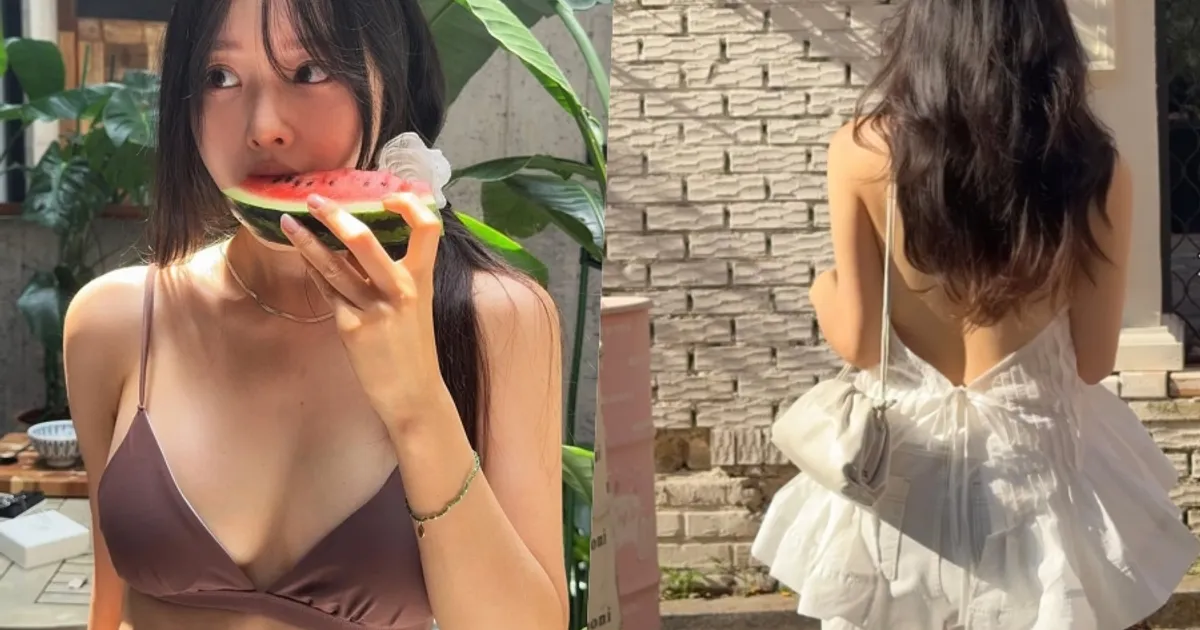 이솔이, 비키니 이어 뒷태까지…'♥박성광' 3대 도둑 만들만한 비주얼