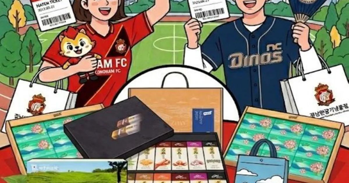경남FC·NC 다이노스 팬이라면 관광기념품 10% 할인…‘V-경남 수호신 할인 패스’ 운영