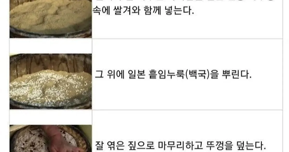 광기로 만들어진 음식류