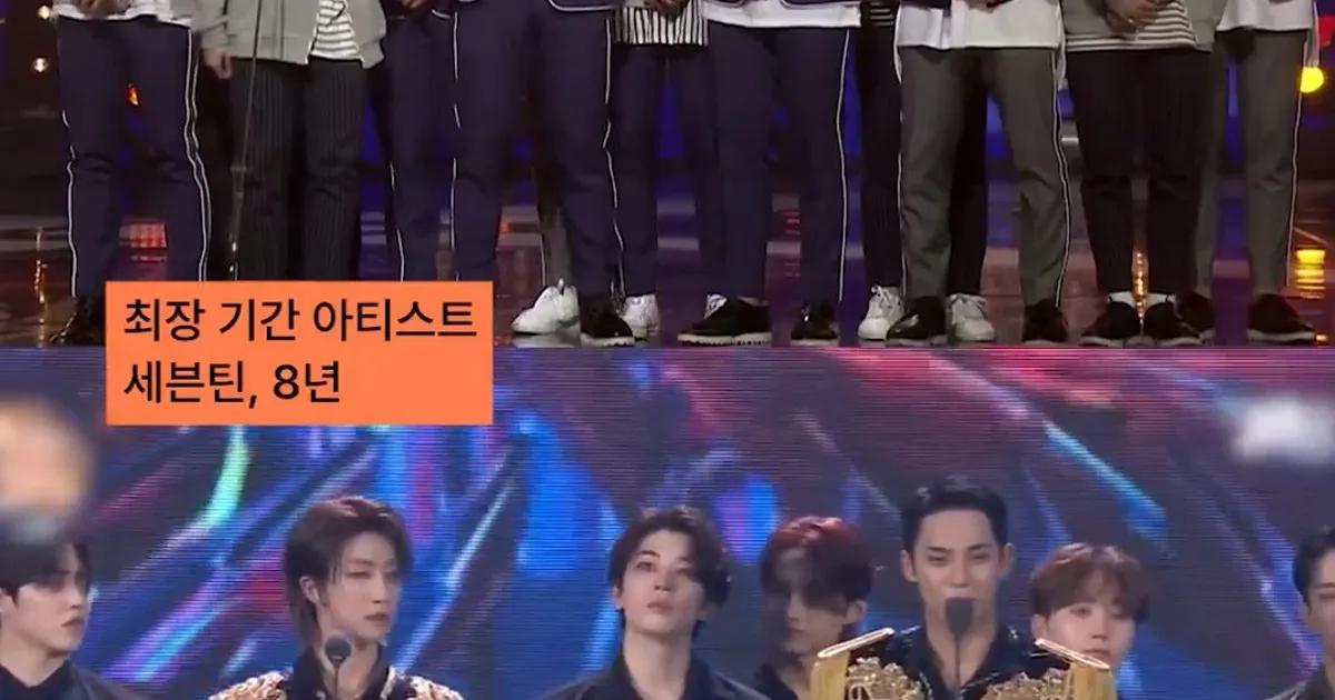 신인상->대상 수상까지 최장기간, 최단기간 아티스트