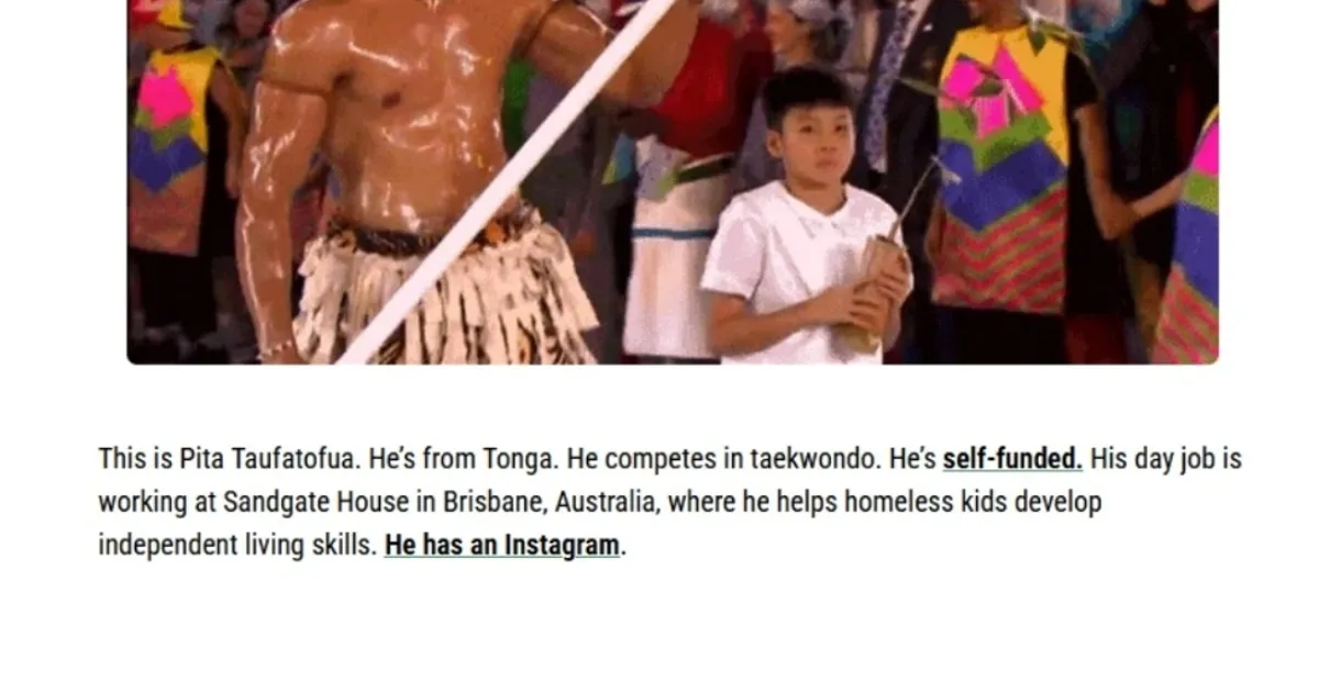 올림픽에 하러 오는새끼 근황