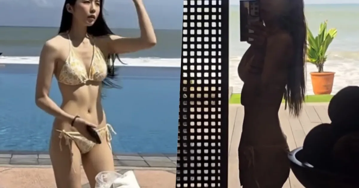 성해은, 비키니 수영복에 꽉 찬 볼륨감…영상으로 봐도 무결점 완벽 몸매