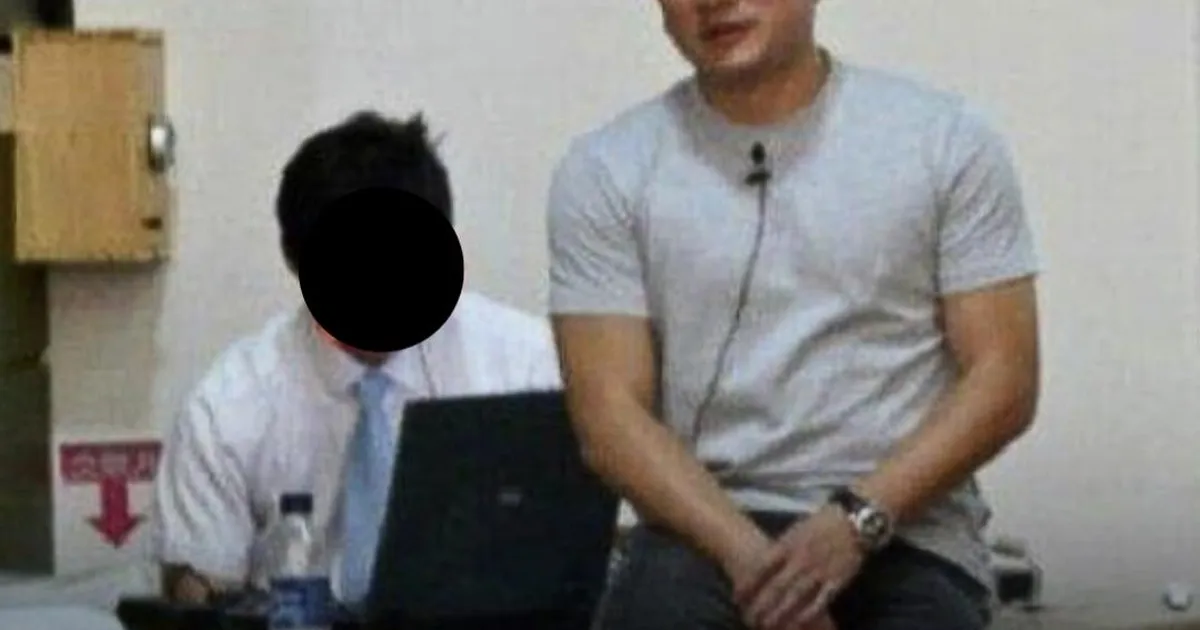 2008년 서울대에서 특강을 했던 남성