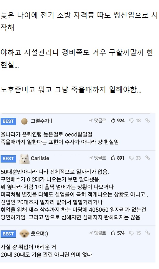 요즘 심각하다는 40대 후반~50대 상황 3