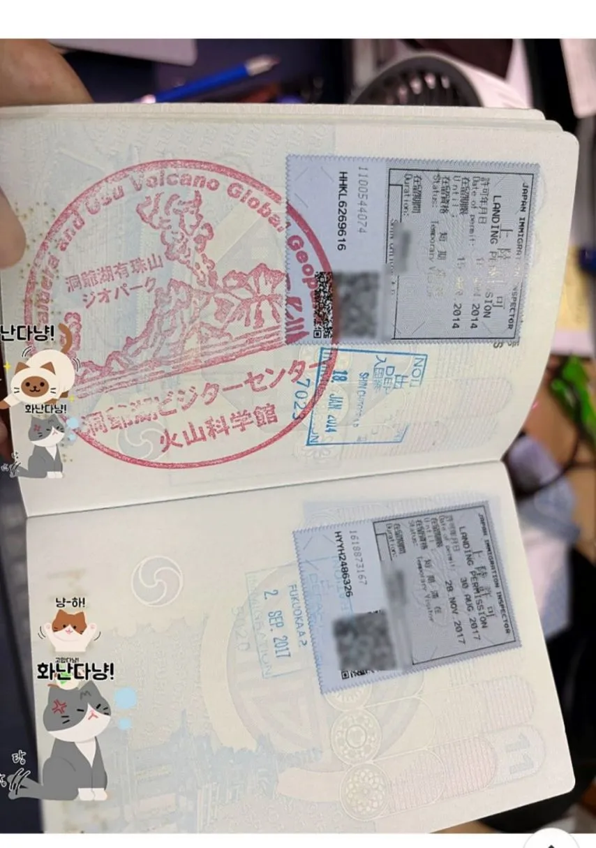 의외로 상당히 흔하다는 여권 훼손 사례