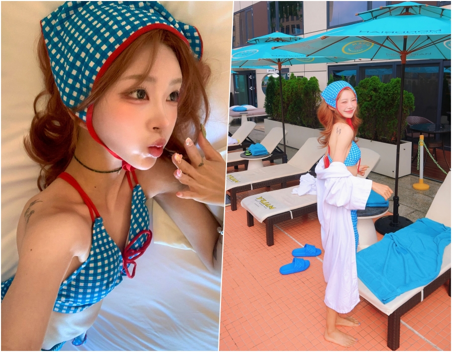 '故 최진실 딸' 최준희, 41kg 뼈말라 자태로 선보인 비키니…청량 매력