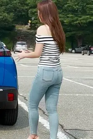 스키니진 라인 김세연 아나운서 움짤 | mbong.kr 엠봉