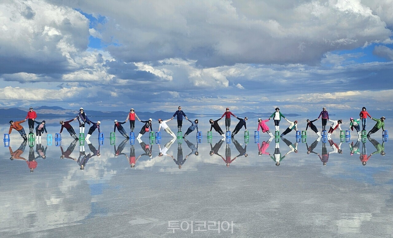 우유니 소금사막 모레노 빙하/사진-하나투어