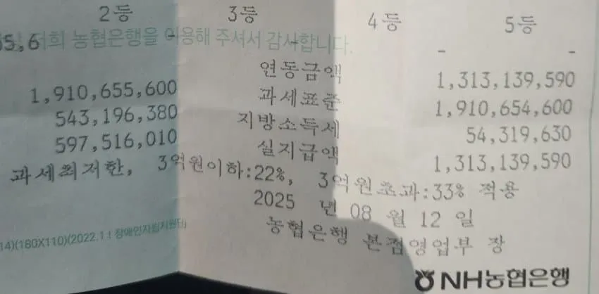 로또에 월100만원씩 자동 돌린 디시인&nbsp;