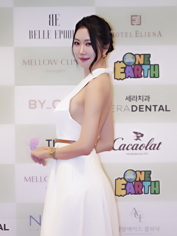 사진= 25.08.20(수) '미스 어스 코리아 2025 미인 선발 대회' 포토월 행사 24년 미스그랜드코리아 위너 장유현