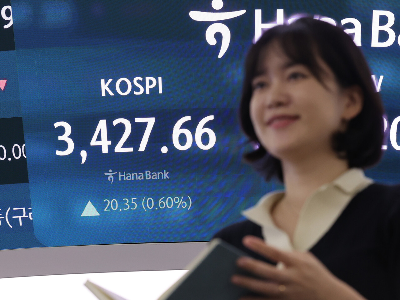 코스피, 美 훈풍 타고 또 천장 뚫었다…5거래일 연속 사상 최고[연합뉴스]