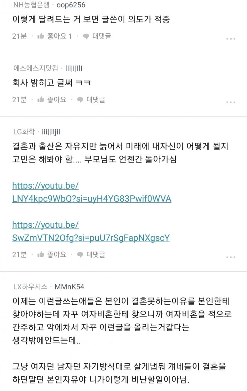 여자 비혼의 미래는 뻔함 15