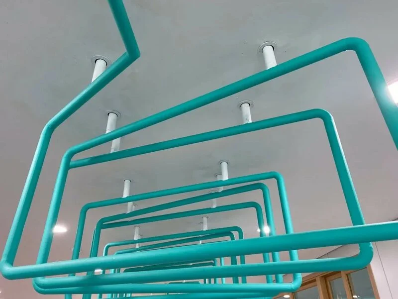 어느 중학교의 복도 3