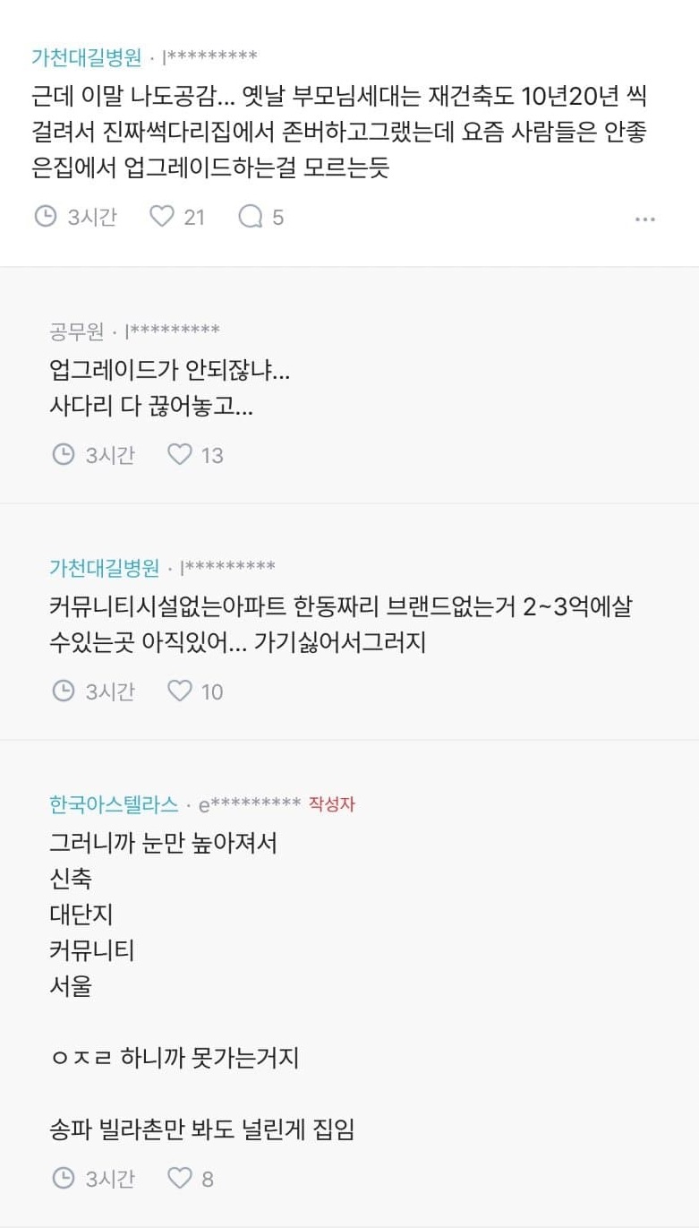 이제 집 못산다고 징징거리는 애들 웃긴점 (+댓글) 9