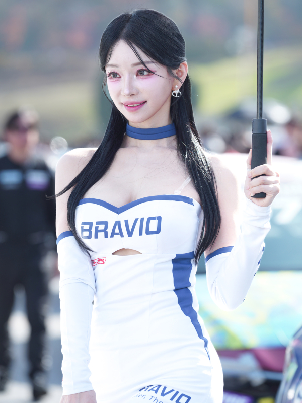 사진= '현대 N 페스티벌' 그리드워크 이벤트 브라비오팀 소속 모델 벨라