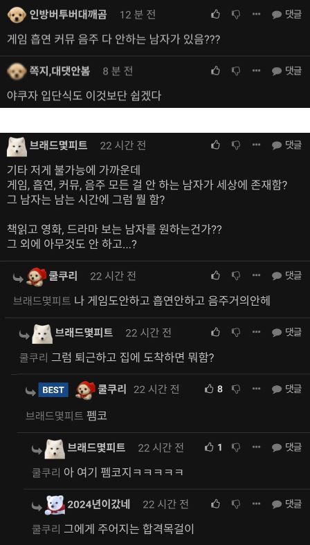 35살 여자가 원하는 남자 스펙 2