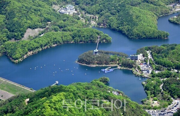 파주 마장호수 휴 전경/투어코리아뉴스 김경남 기자
