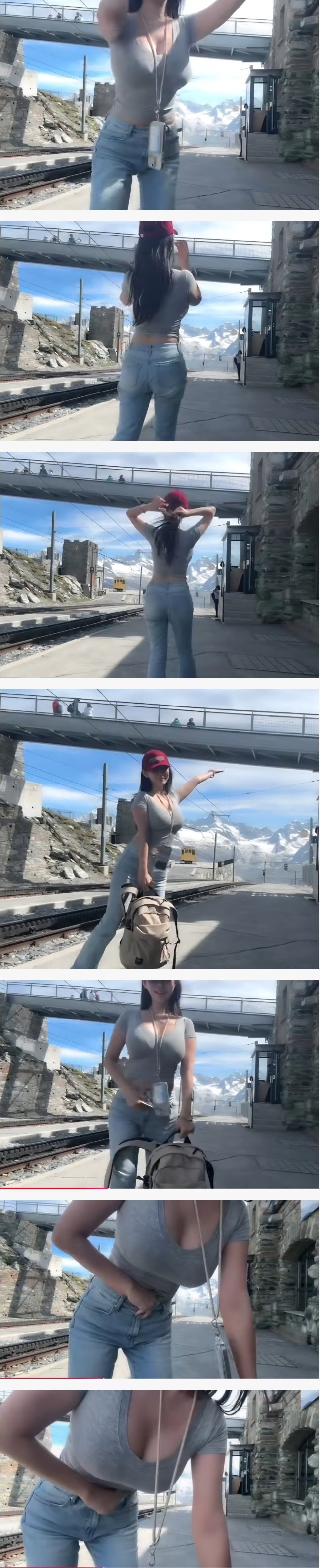 스위스 관광하는 K-유튜버