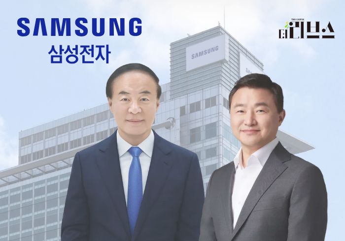 삼성전자 전영현 부회장, 노태문 사장. [그래픽=황민우 기자]