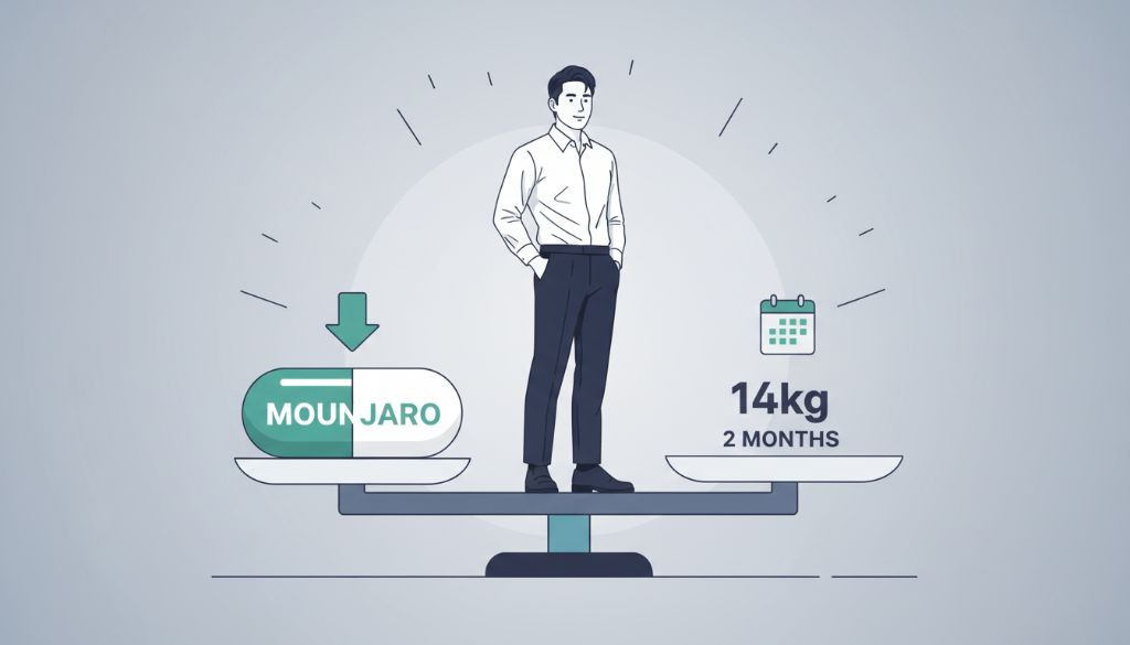 가수 케이윌의 마운자로 감량 성공 분석: 2개월 만에 14kg 감량한 비결과 시사점