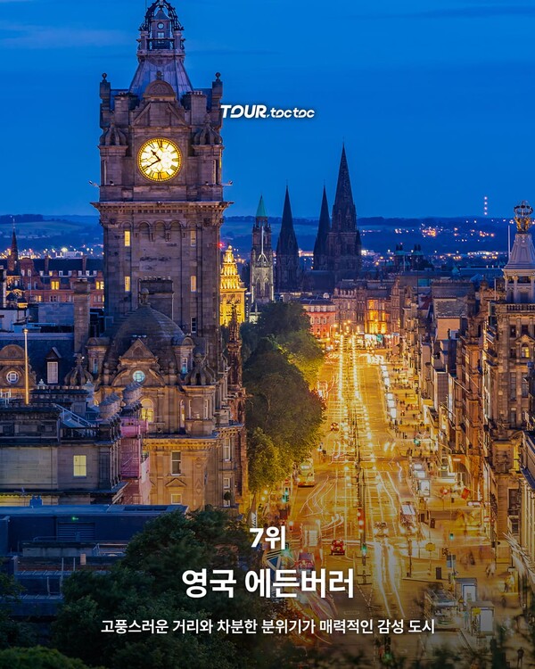 전세계 Z세대가 꼽은 살기 좋은 도시 TOP10 / ⓒ여행톡톡