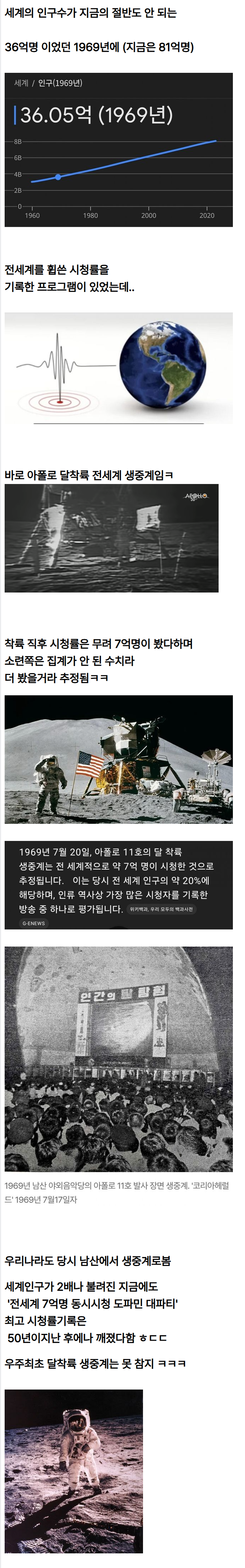 인류 역사상 가장 도파민 터졌던 방송 GOAT