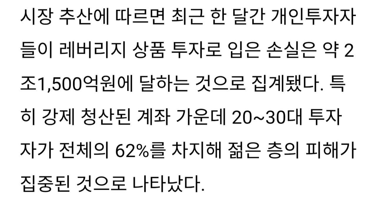 1000035956.jpg [정보] 레버리지 ETF 폭락, 2030 파산 계좌 급등
