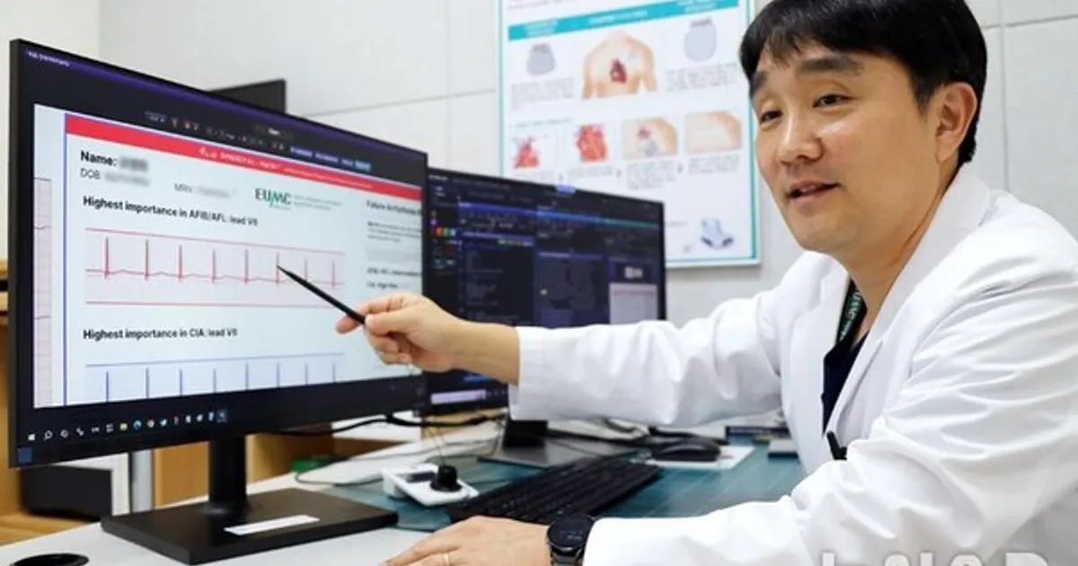 "가슴 두근·머리핑"…'돌연사' 부르는 '부정맥' AI가 진단