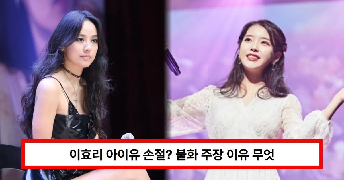 이효리 아이유 손절? 불화 주장 이유 '언팔·콘서트·레드카펫' 총정리 (+절교)