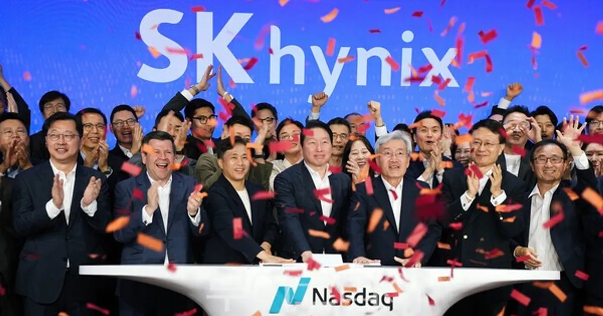 SK하이닉스, 나스닥 데뷔… ADR 상장으로 미국 자본시장 정조준