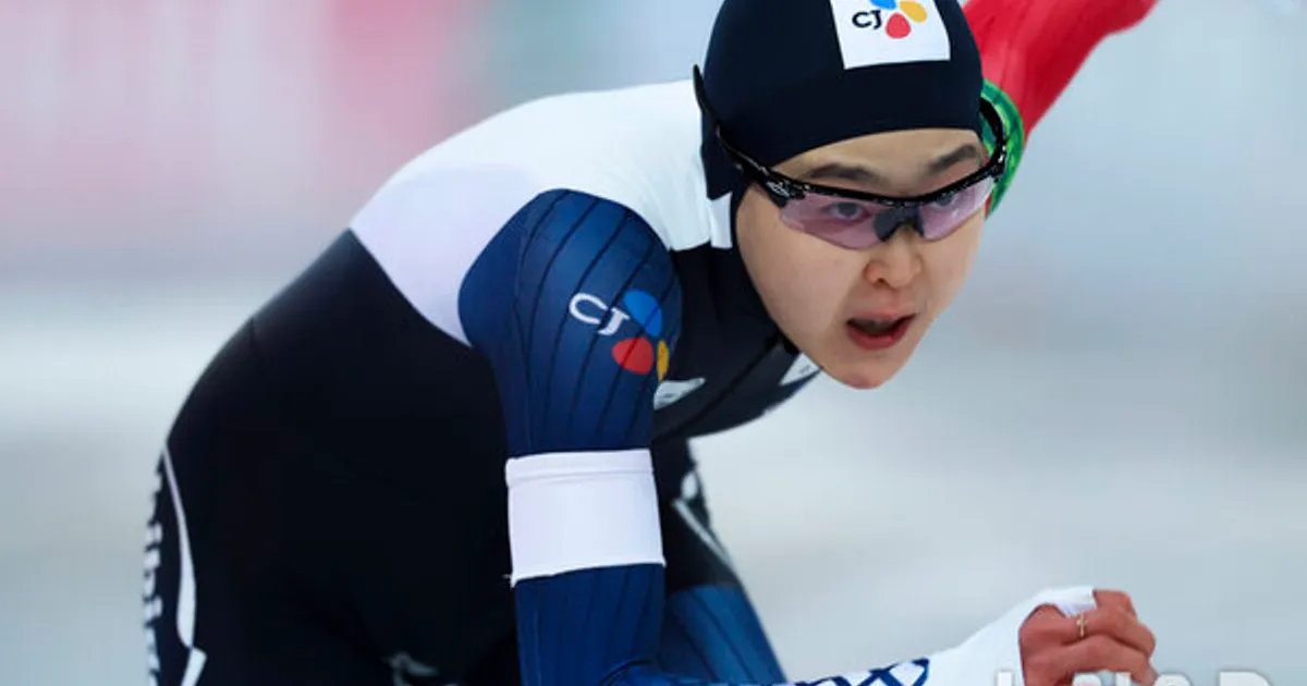 빙속 간판 김민선, 2차 월드컵 여자 1000ｍ 12위…이나현은 13위