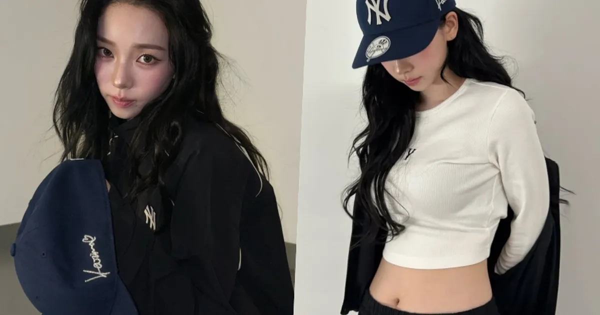 카리나, 겉옷 벗자 깜짝 놀랄 글래머 자태…스트릿 무드 완벽 소화