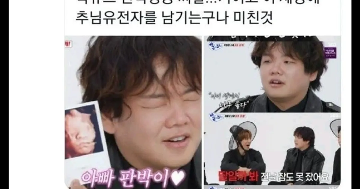 혐주의) 와들와들 곽튜브 아기 트위터 반응