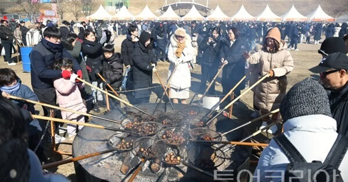 공주시, ‘겨울공주 군밤축제·밤산업 박람회’ 34만명 방문