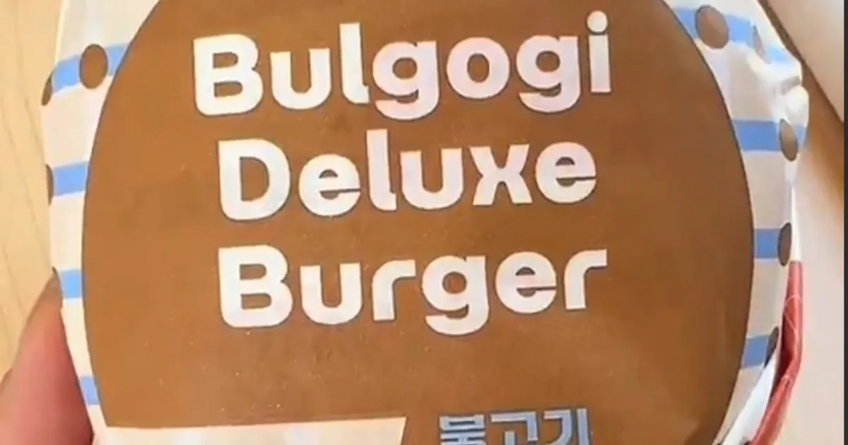 롯데리아 미국 1호점 불고기버거,불새버거  퀄리티		,,