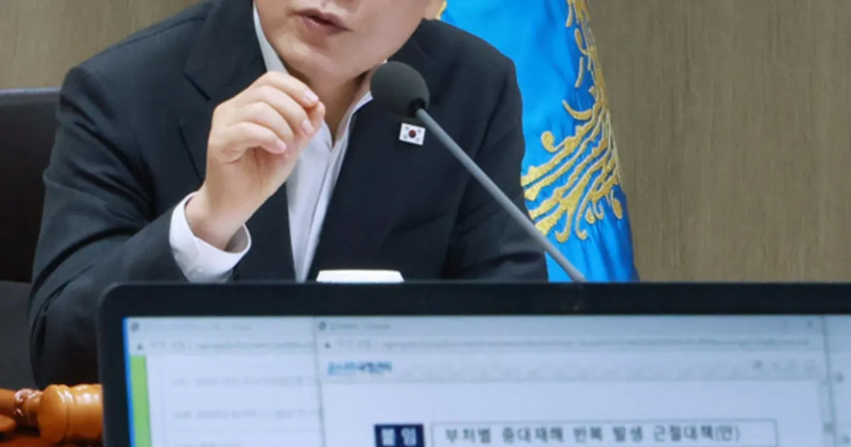 이재명 대통령, "반복적 산재 사망사고는 고의…징벌적 배상하도록 해야"