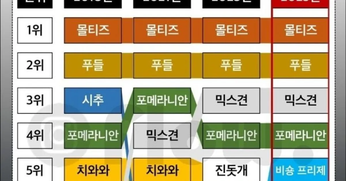 반려견 인기순위 변화..jpg