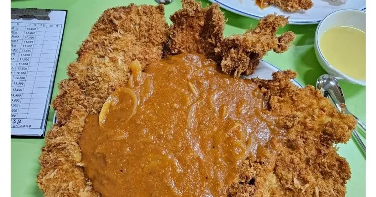 목포 대왕 돈까스 후기 ㅎㄷㄷ		,,