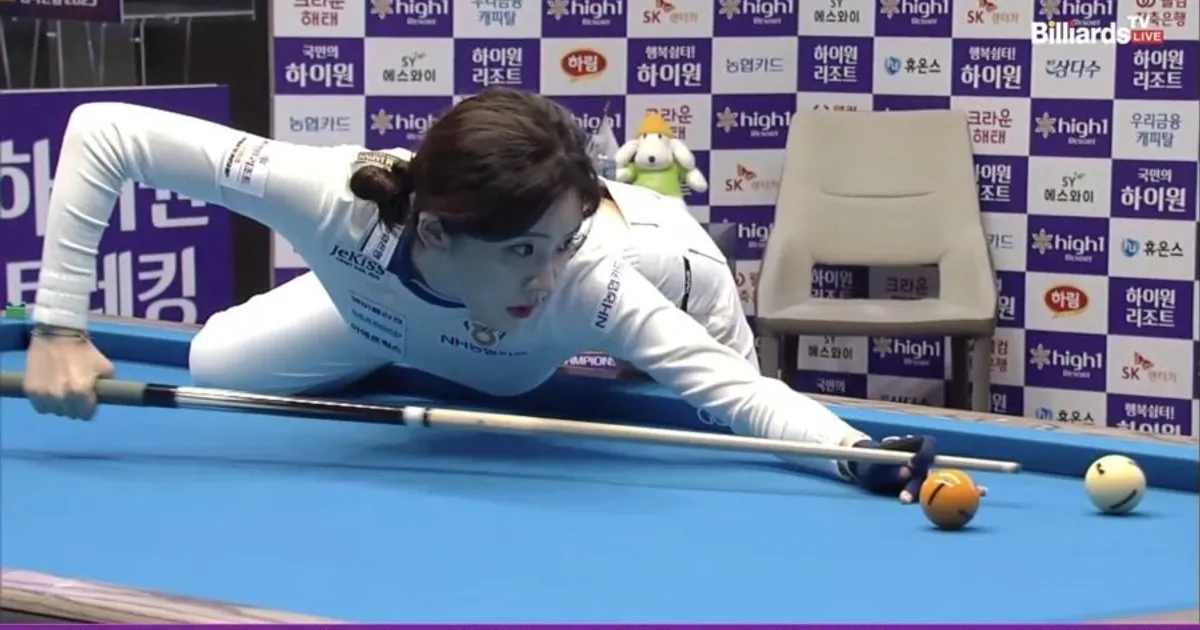 당구 정수빈 선수 자세 ㅗㅜㅑ