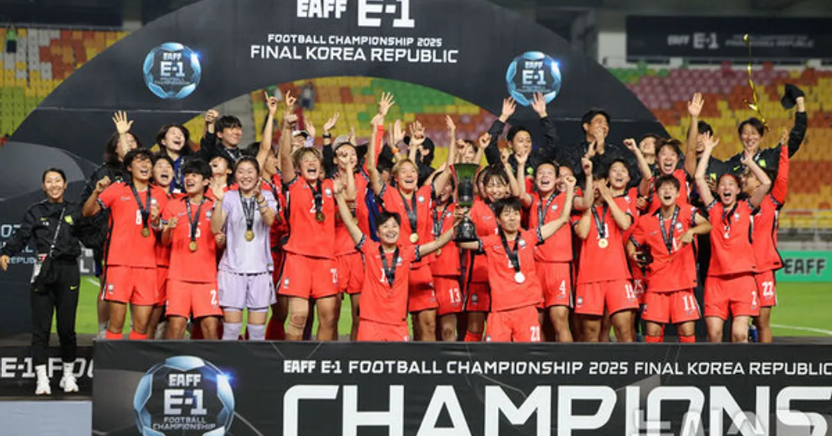 20년만의 동아시안컵 우승 쐐기 박은 장슬기, 여자부 MVP