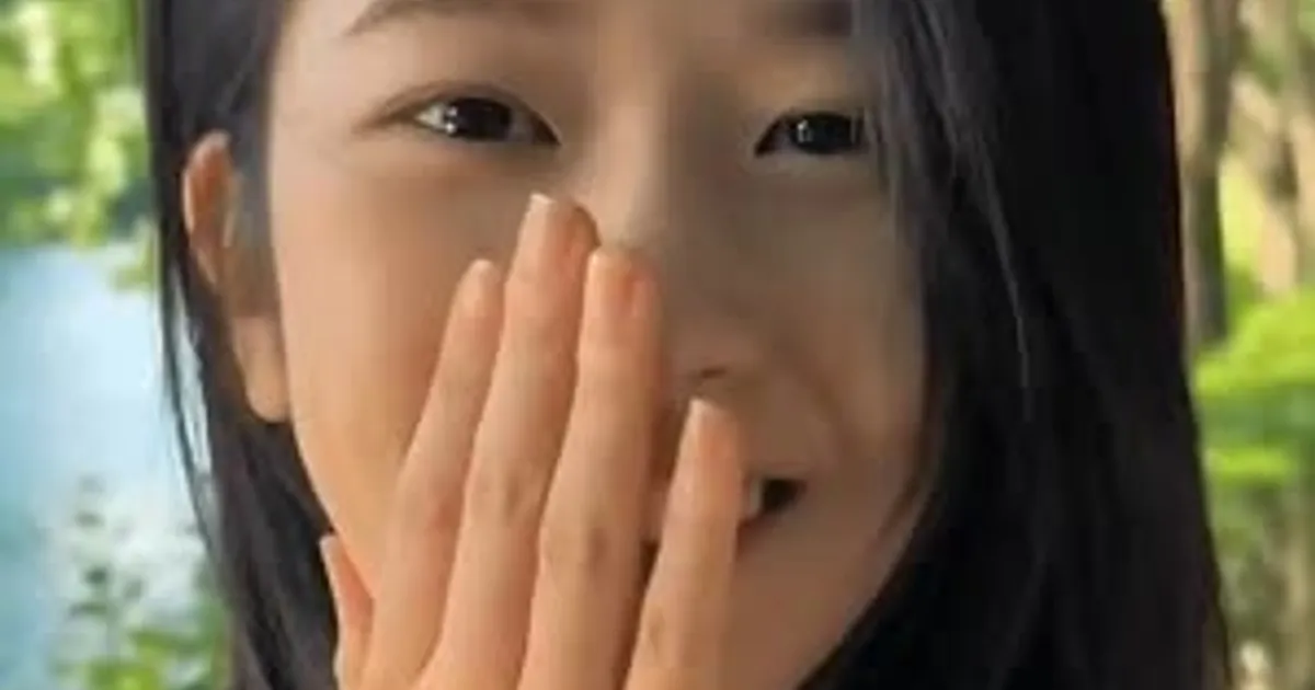 바람 맞는 아이브 안유진 얼빡 미모