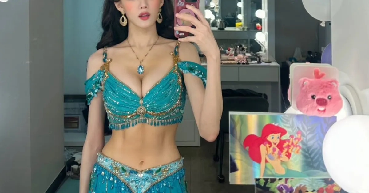 이성경 맞아? 다른 디즈니 공주님 다 이기는 자스민 자태 "대기실 컷 긴급 공수"