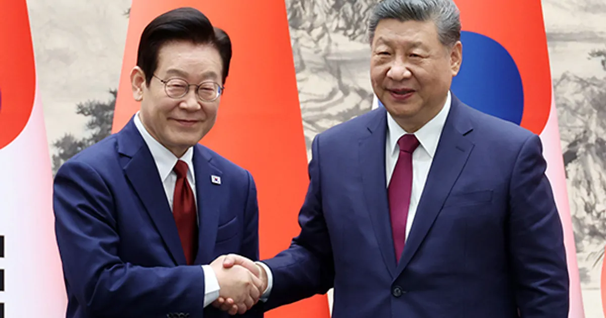 李 대통령, 리창·자오러지·천지닝과 연쇄 면담…정상회담 이어 협력 확대