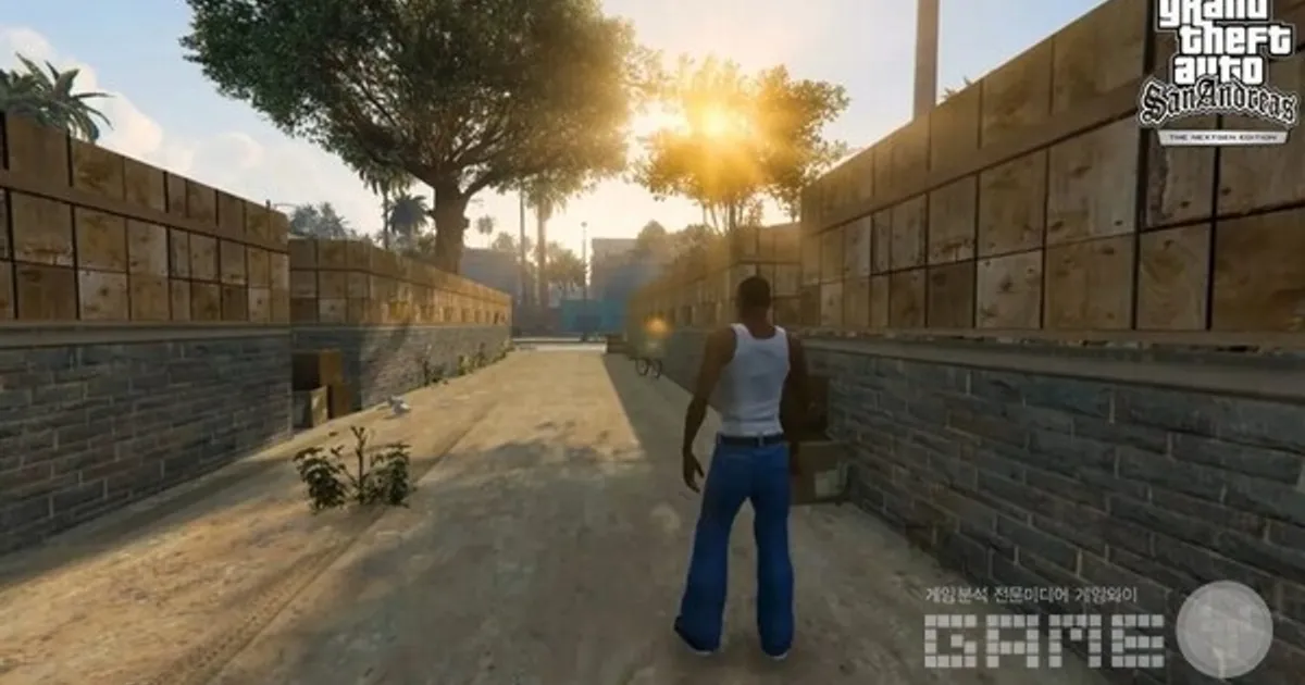 모더들이 최신 레이지 엔진으로 ‘GTA 산 안드레아스’ 리메이크 중