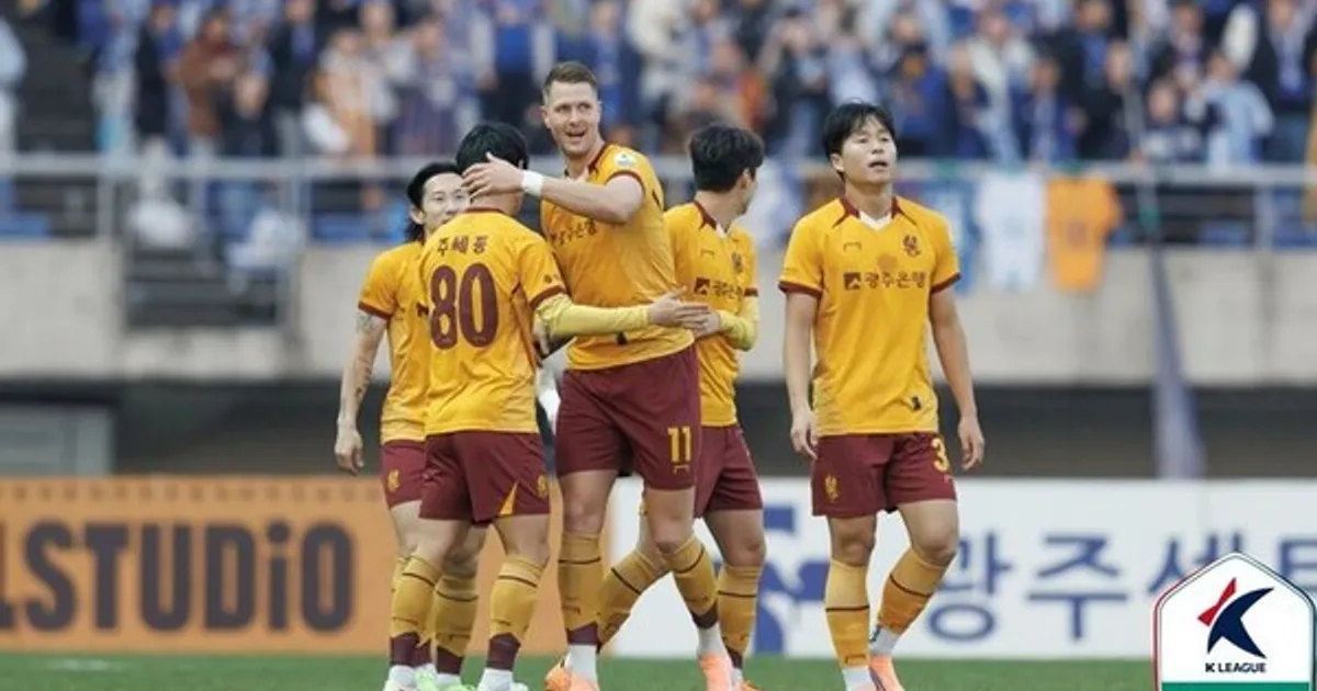 K리그1 광주, 잔류 확정 노린 울산 격파…서울·강원은 5위 싸움(종합)