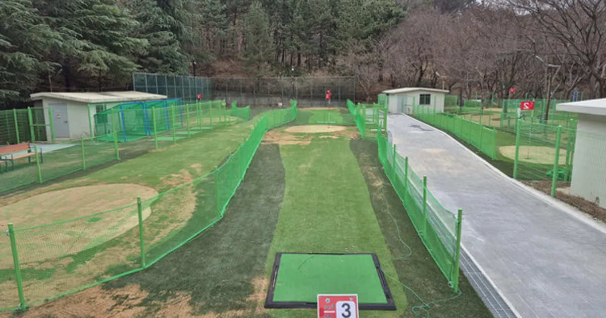 부산 해운대구, 반송배수지에 '반송파크골프장' 개장…6홀 규모