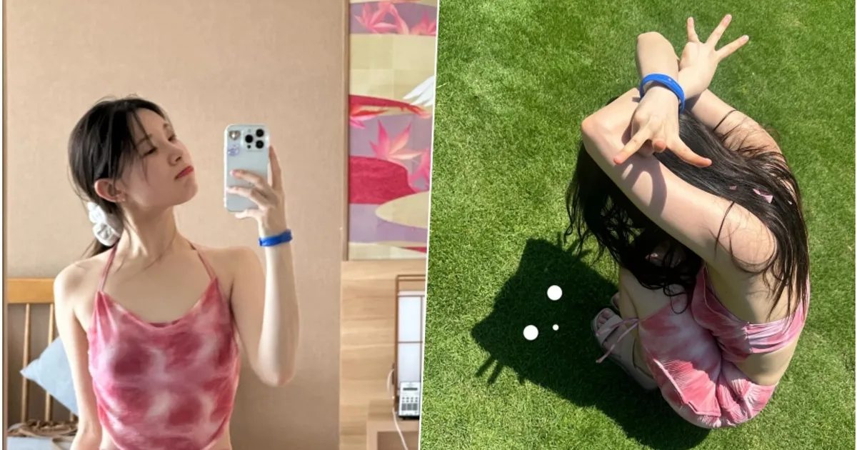 김아영, 수영복 입고 뽐낸 슬렌더 몸매…청량한 미모로 고양이 변신까지