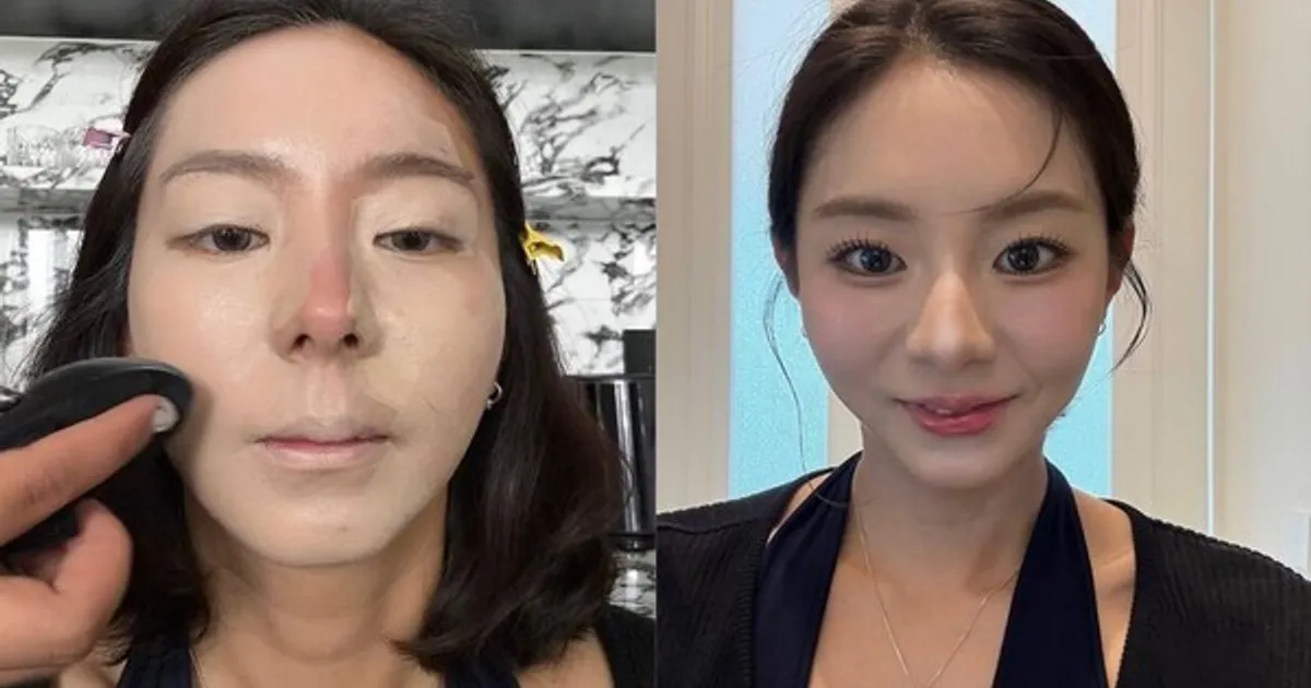 유이, 중국식 도우인 메이크업 도전…파운데이션 떡칠에 당황 '이거 맞아?'