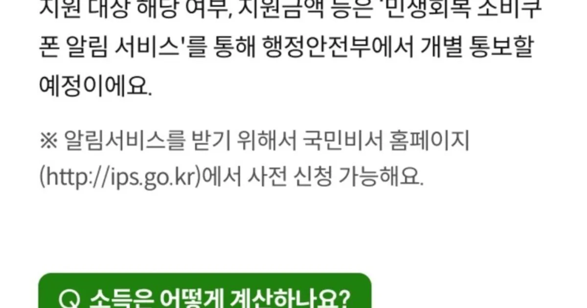 민생회복 소비쿠폰 정리		,,