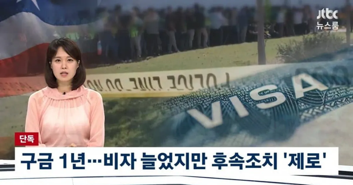 jtbc) 조지아 구금 1년..비자 늘었지만 후속조치 '제로'